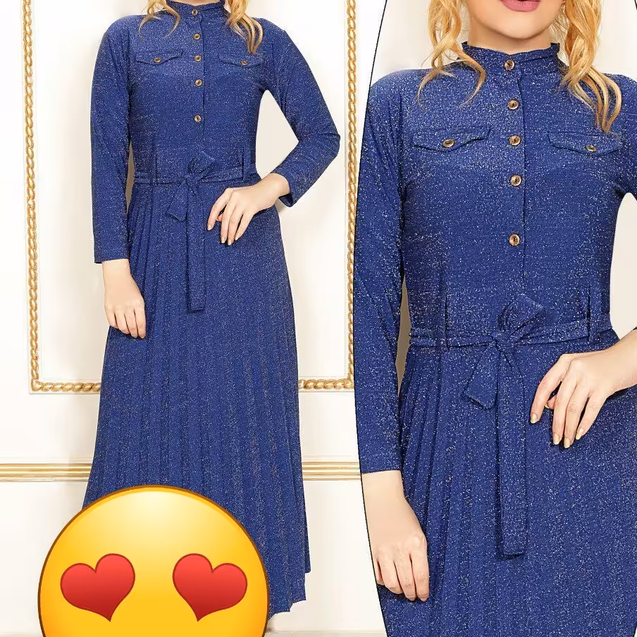 مانتو ساحلی لمه دکمه دار