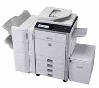 دستگاه کپی شارپ مدل ام 452 ایکس با قابلیت تغذیه خودکار و چاپ دورو