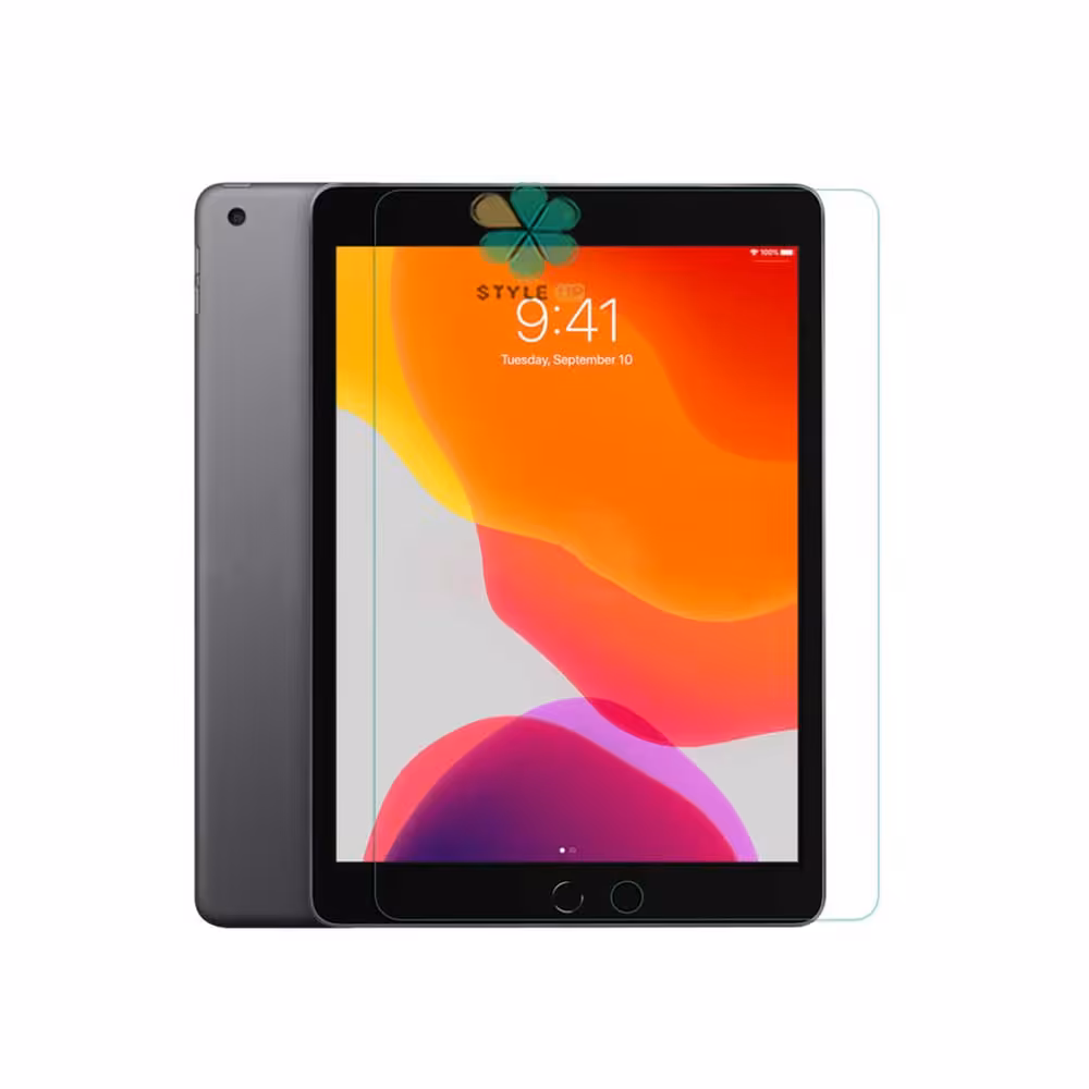 محافظ صفحه گلس اپل آیپد Apple iPad 10.2 2020 مدل دور تراش