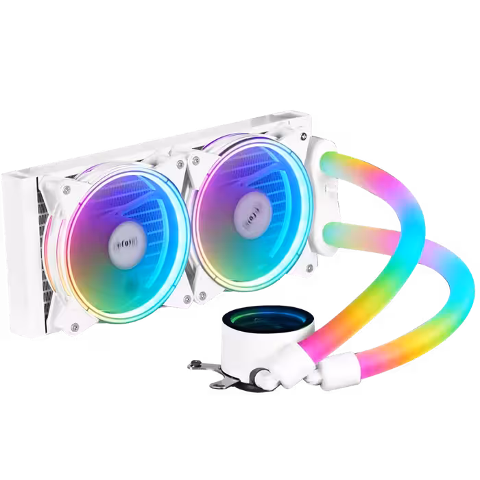 خنک کننده مایع پردازنده فاطر مدل Fater FW-240R2W1 White