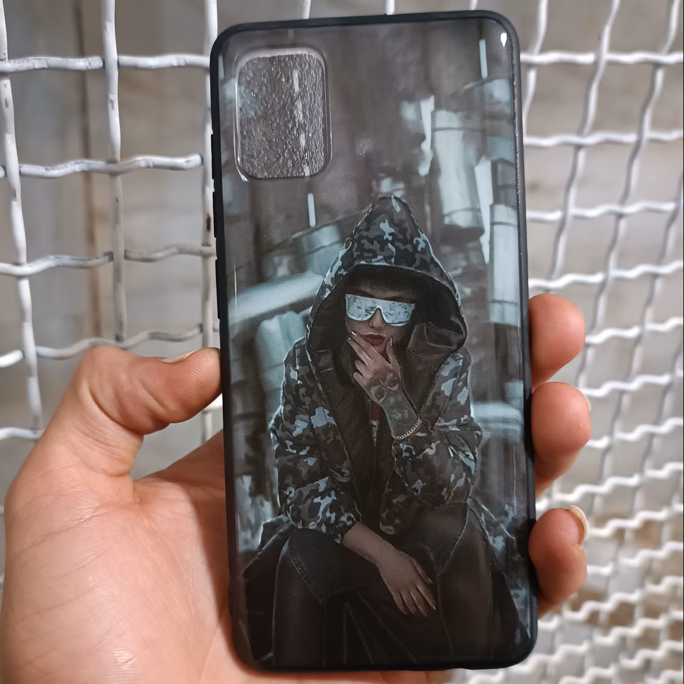 قاب/کاور/گارد گوشی سامسونگ a51  طرح دار  دخترونه 