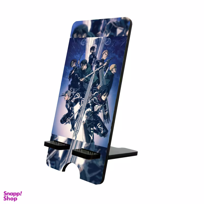 پایه نگهدارنده گوشی موبایل و تبلت طرح Attack On Titan کد 7320944