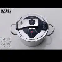 زودپز راسل 5لیتری دسته استیل مدل(150s)Rدلوکس