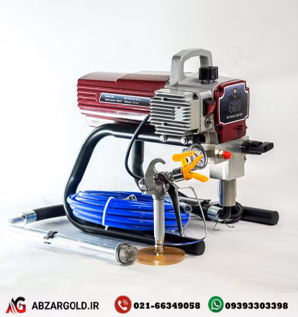 پمپ ایرلس رنگ پاش برقی YASSCO مدل 450