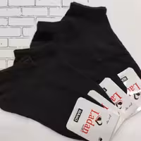 جوراب مشکی مچی ساده