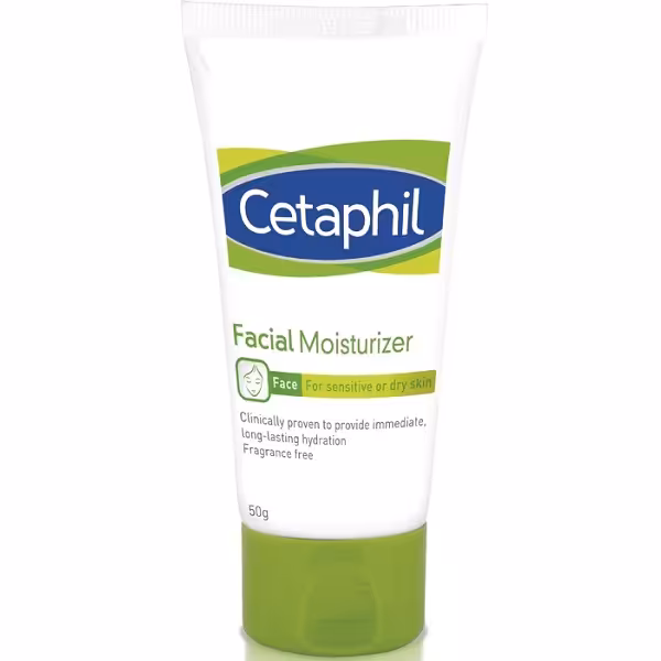 کرم‌ مرطوب کننده و آبرسان ستافیل Cetaphil حجم 50 گرم | پوست خشک و حساس