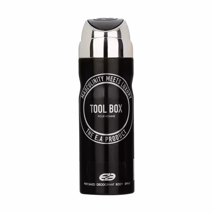 اسپری خوشبو کننده بدن مردانه عماد آرا مدل Tool Box حجم 200 میلی لیتر