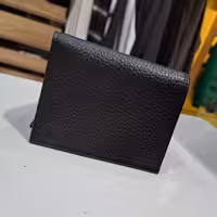 کیف پول جیبی  چرم طبیعی مشکی رایا 