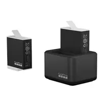 باطری و شارژر اصلی گوپرو دوتایی – GoPro Dual Battery Charger   2 Enduro Batteries