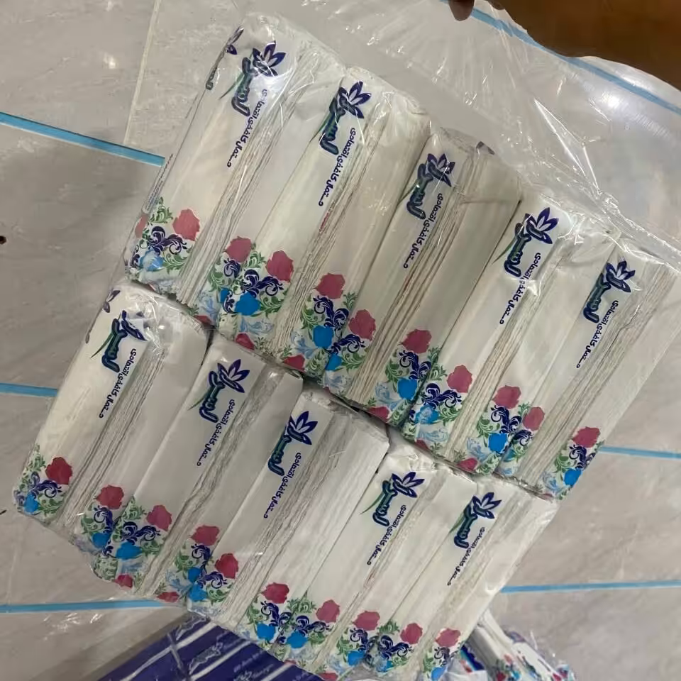 دستمال کاغذی اقتصادی برند اسرا 10بسته ای