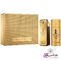 ادو تویلت مردانه Paco Rabanne 1Million به همراه اسپری بدن حجم 100 میلی لیتر