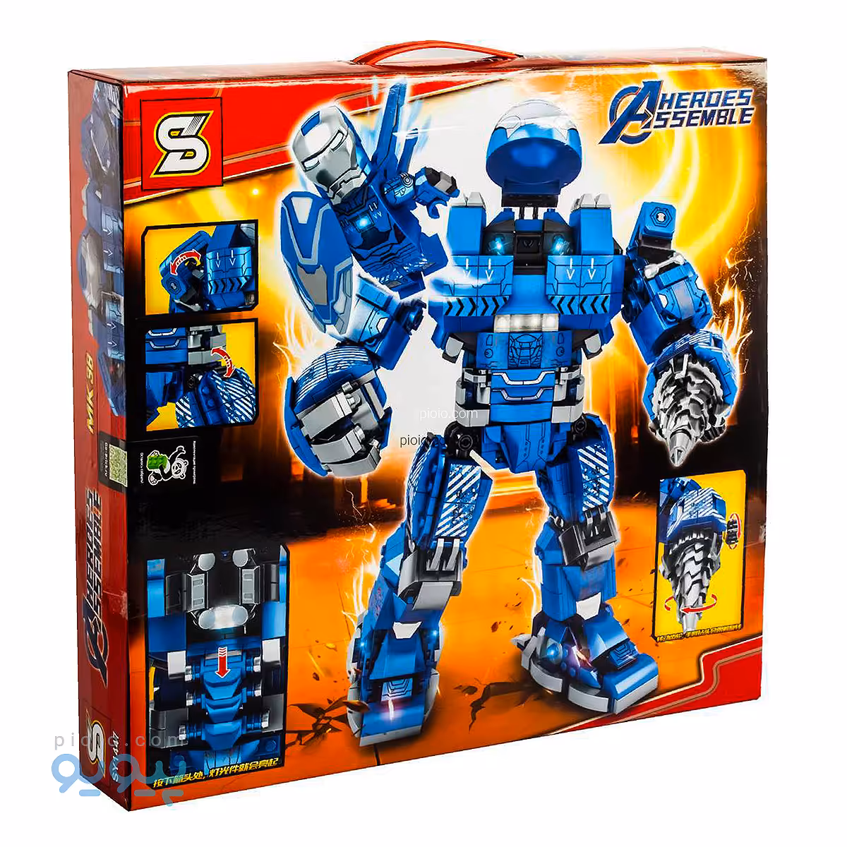 لگو ساختنی اس وای سری Heroes Assemble کد 1447