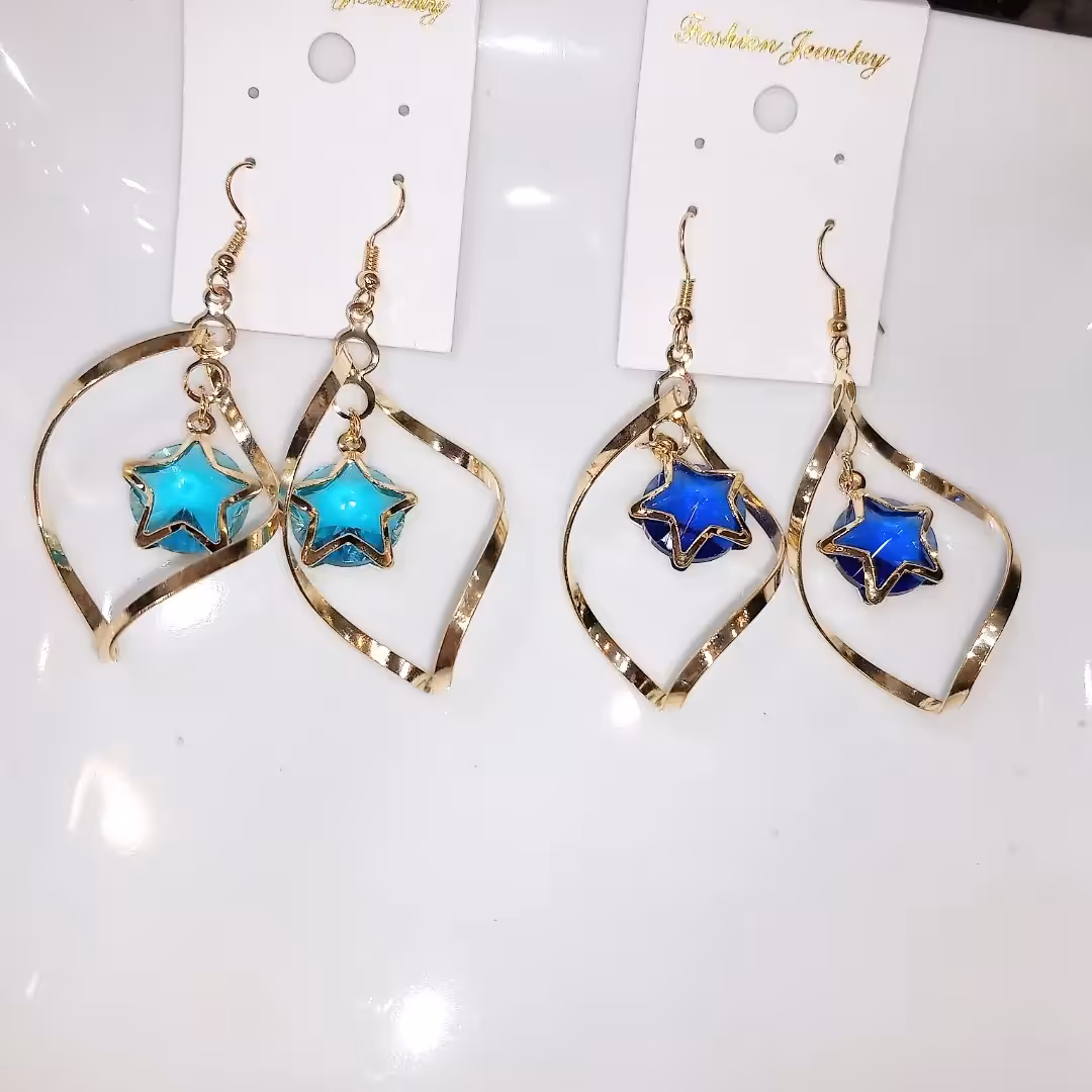 گوشواره کریستالی