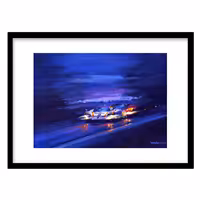 قیمت و خرید تابلو دکوراتیو مدل نقاشی خودرو کلاسیک کد 1206