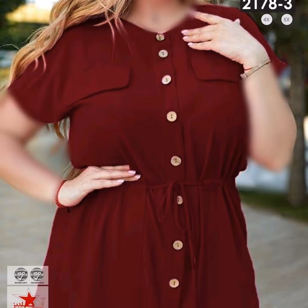 لباس مجلسی سایز بزرگ  تونیک بیگ سایز  پیراهن راحتی  مانتوساحلی بیگ سایز 44تا 65