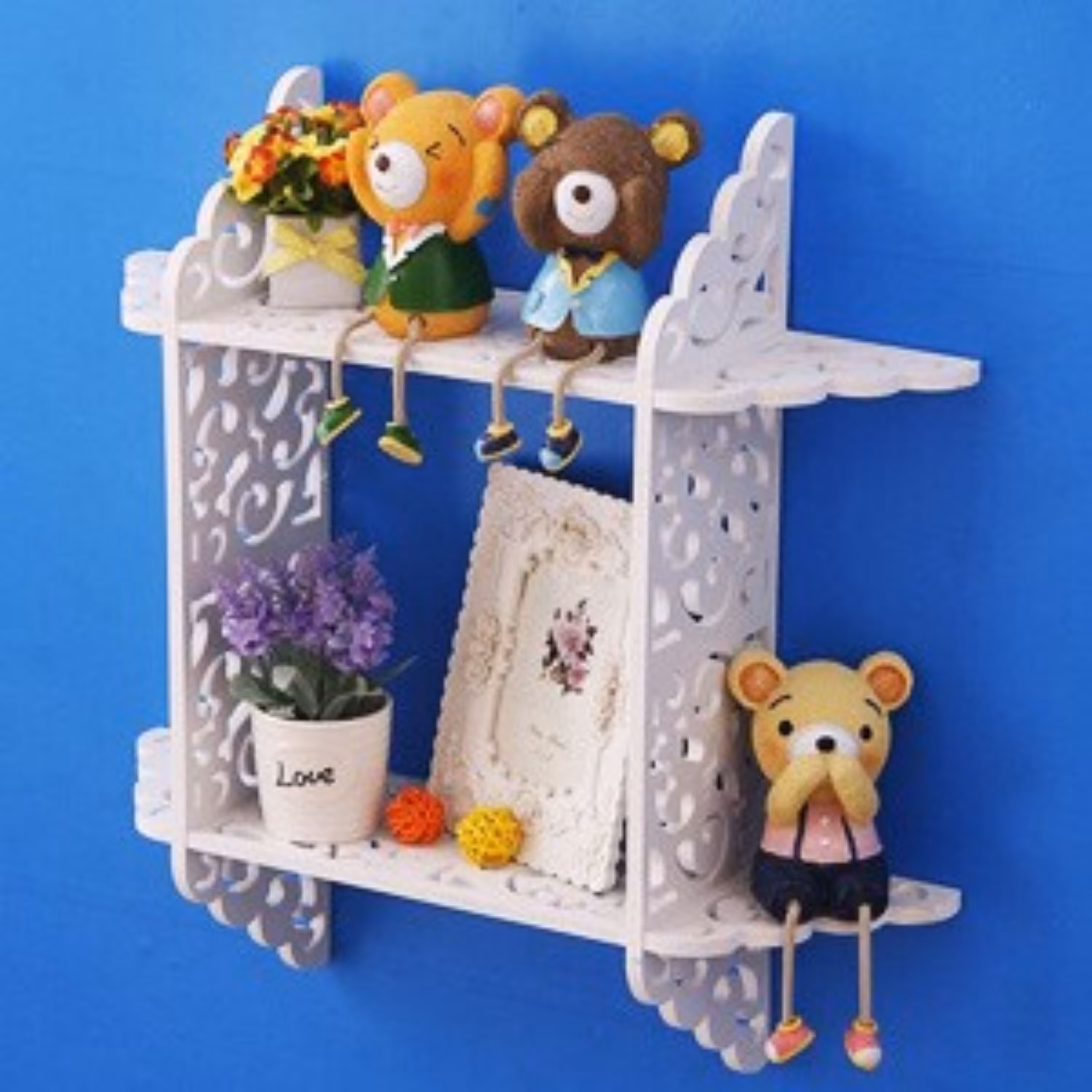 شلف دیواری مربعی