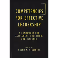 کتاب زبان اصلی Competencies for Effective Leadership اثر Ralph A Gigliotti
