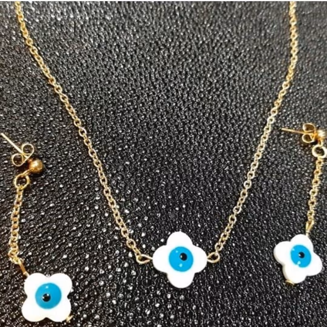 نیم ست استیل رنگ ثابت صدف