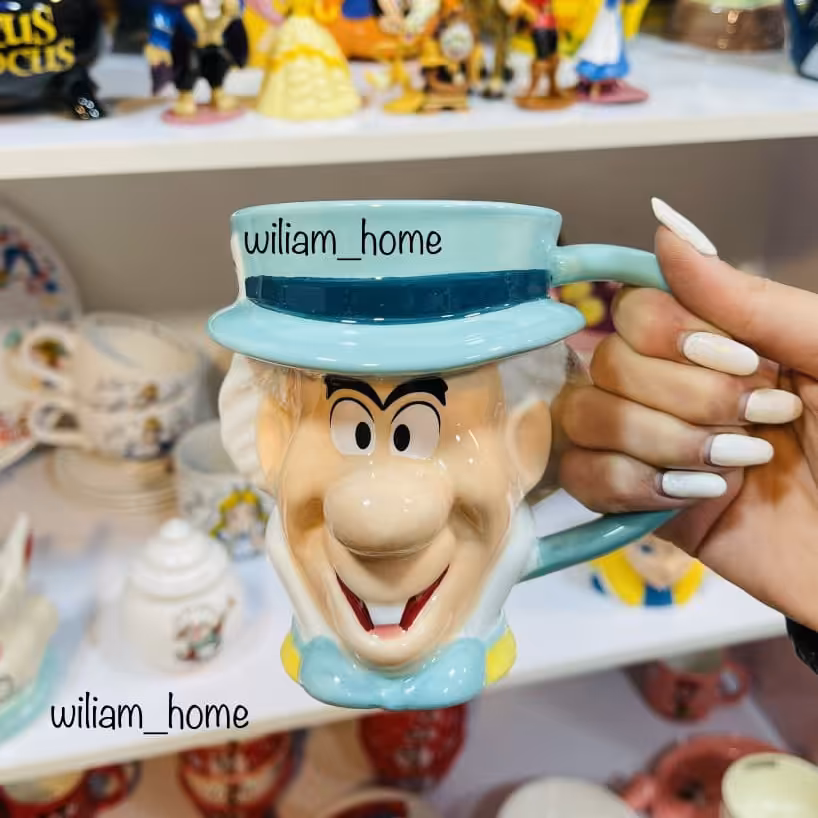 ماگ دیزنی کلاه دار دیوانه در مجموعه آلیس در سرزمین عجایب