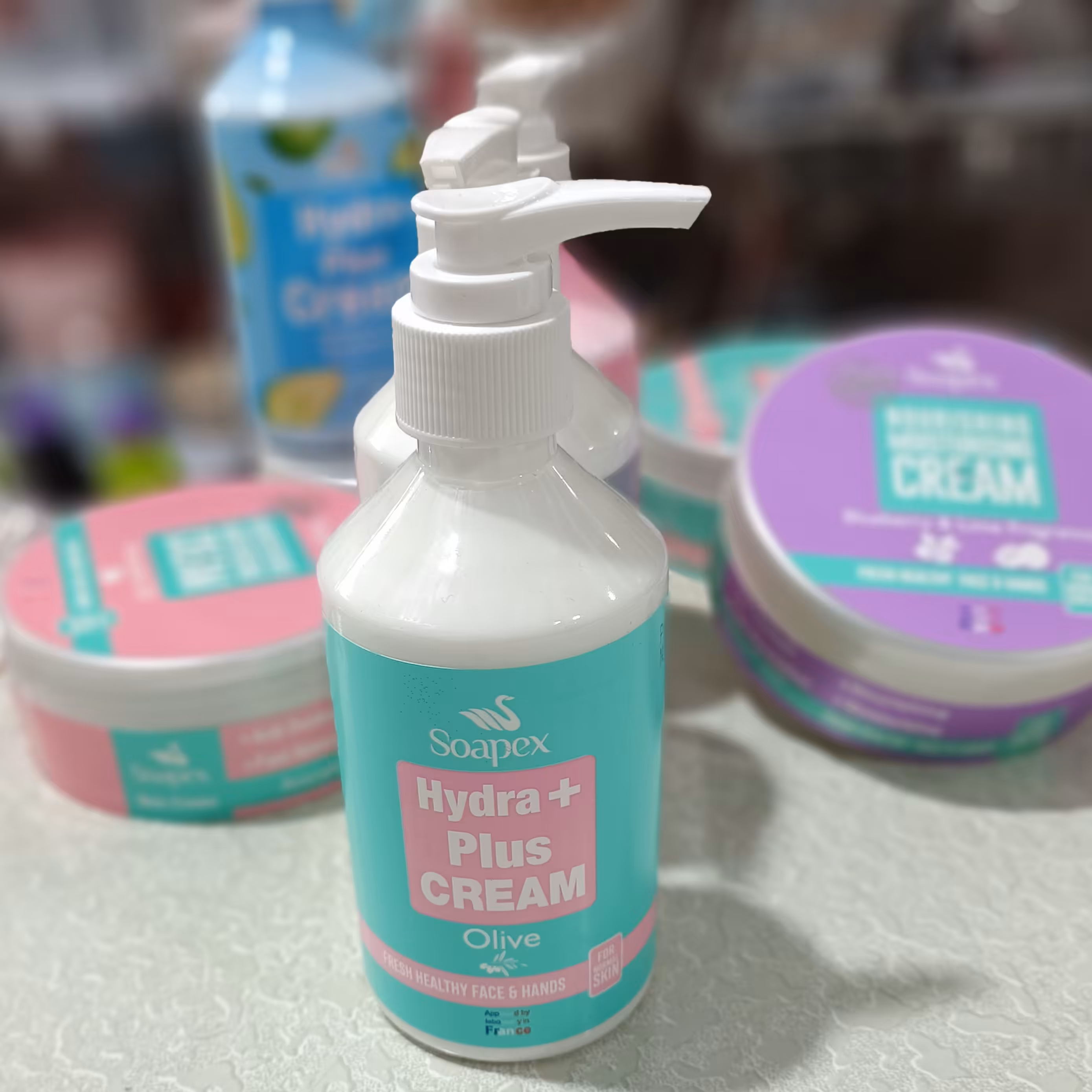 کرم مرطوب کننده و آبرسان پمپی زیتون  سوپکس