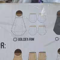 لیوان الماس چهار عدد (پس کرایه)