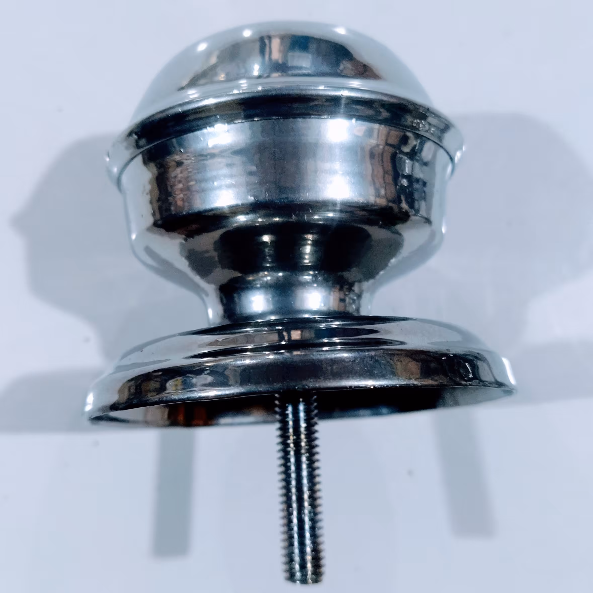 دستگیره تک پیچ کروم مدل ساده