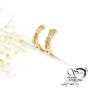 گوشواره ژوپینگ اصل طرح زنجیری ضد حساسیت