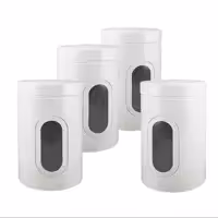 سرویس بانکه پنجره دار 1.8 لیتر سفید یونیک کد 5985