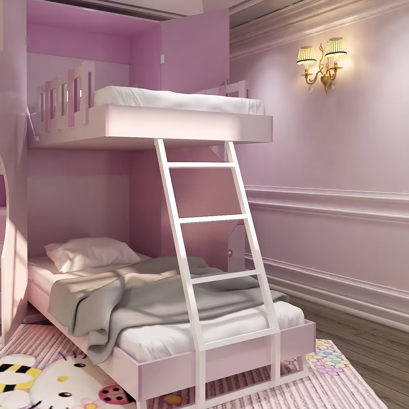 دوطبقه عمودی   تمام ام دی اف   هزینه ارسال با مشتری  و پس کرایه میشود  طول کار 110 ارتفاع 230 عمق کار 65 کمجا مدرن تخت 