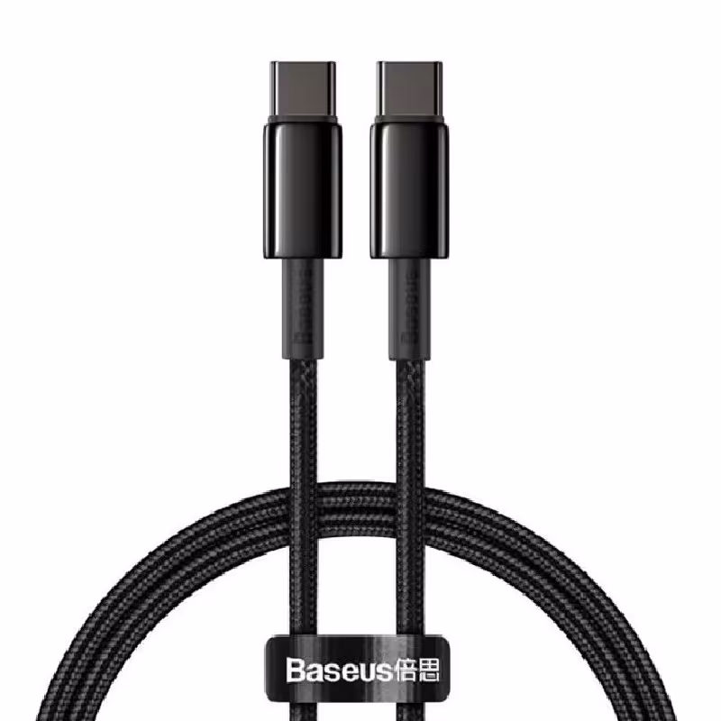 کابل شارژ دو سر TypC باسئوس 01