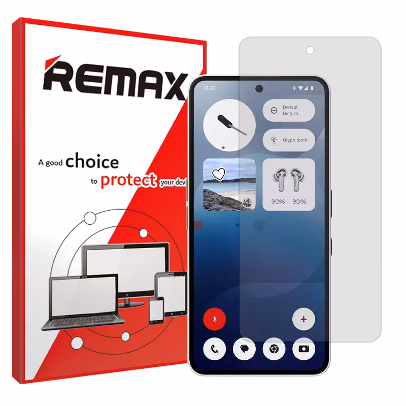 گلس ناتینگ فون 3a Pro مدل هیدروژلی مات برند ریمکس کد S