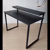 میز تحریر شلف دار مشکی