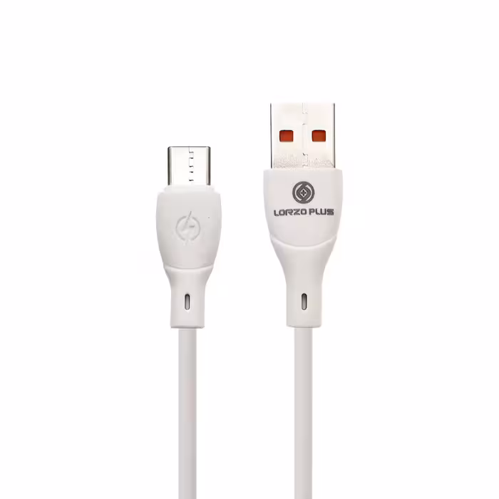 کابل تبدیل USB به USB-C لورزو پلاس مدل C15 طول 1 متر