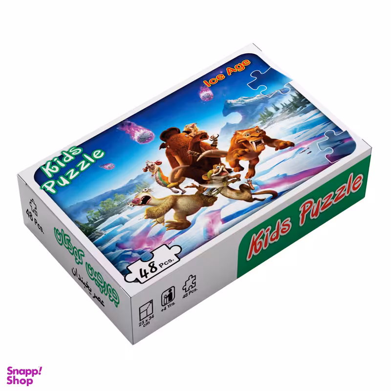 پازل 48 تکه مدل عصر یخبندان