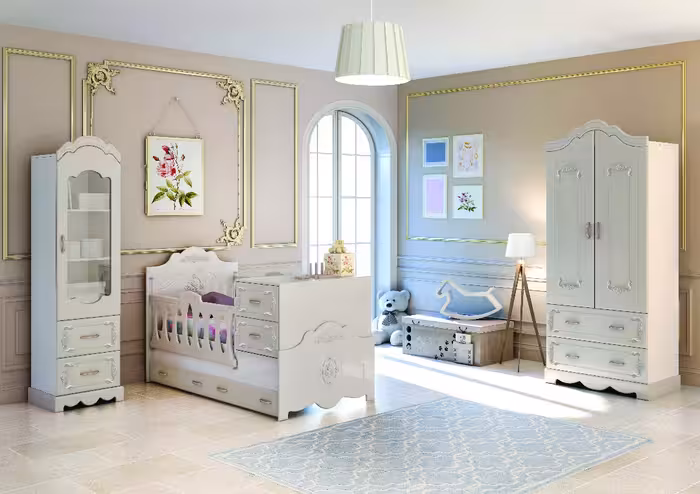 سرویس خواب نوزاد به نوجوان مدل لاکچری