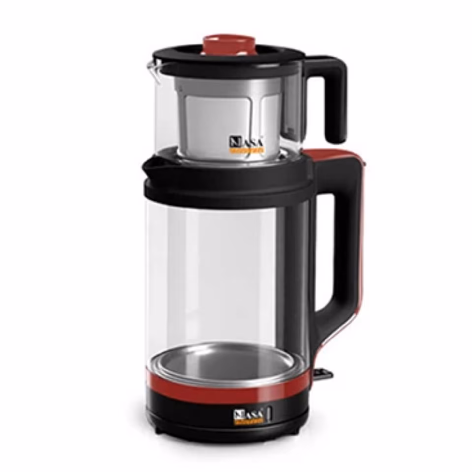 چای ساز ناسا مدل NS-523 مشکی قرمز
