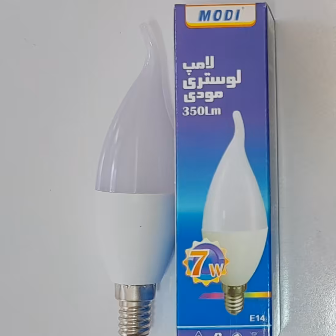 لامپ اشکی 7 وات مودی مهتابی وآفتابی