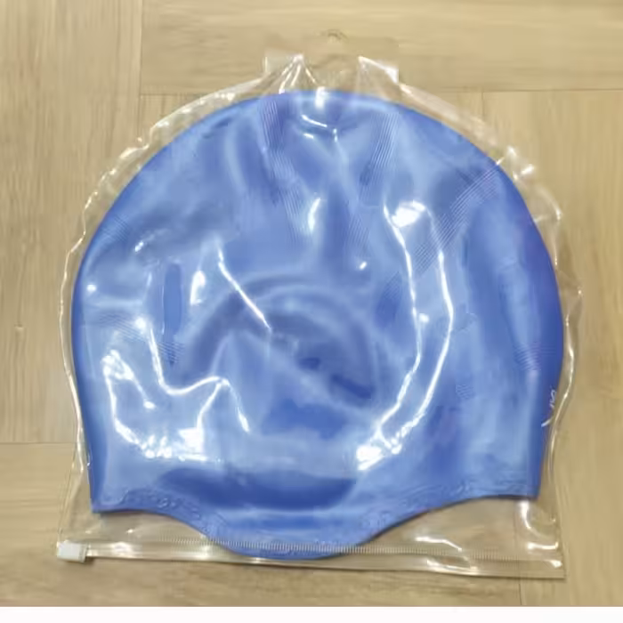 کلاه شنا سیلیکونی گوش دار 