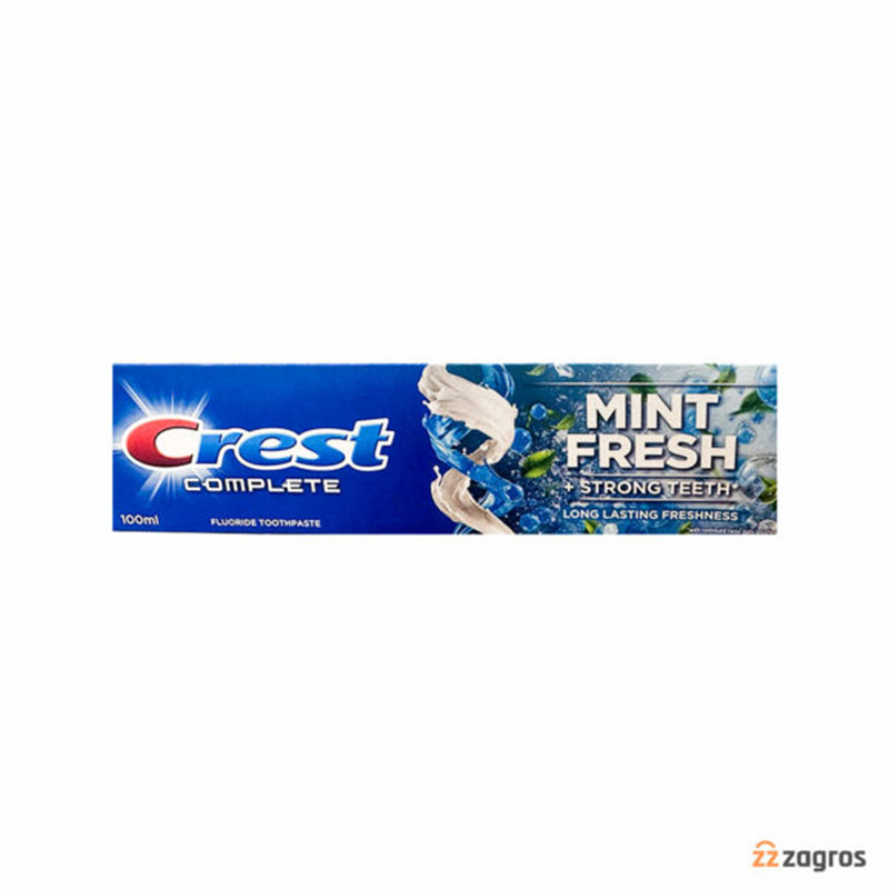 خمیر دندان کرست مدل Mint Fresh با عصاره نعناع تازه حجم 100 میل | فروشگاه ارس ترک