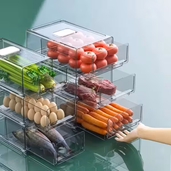 باکس نظم دهنده یخچال ترنج بزرگ | amazonchi