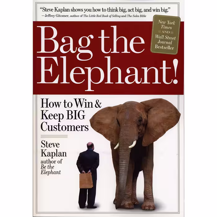 کتاب زبان اصلی Bag the Elephant اثر Steve Kaplan