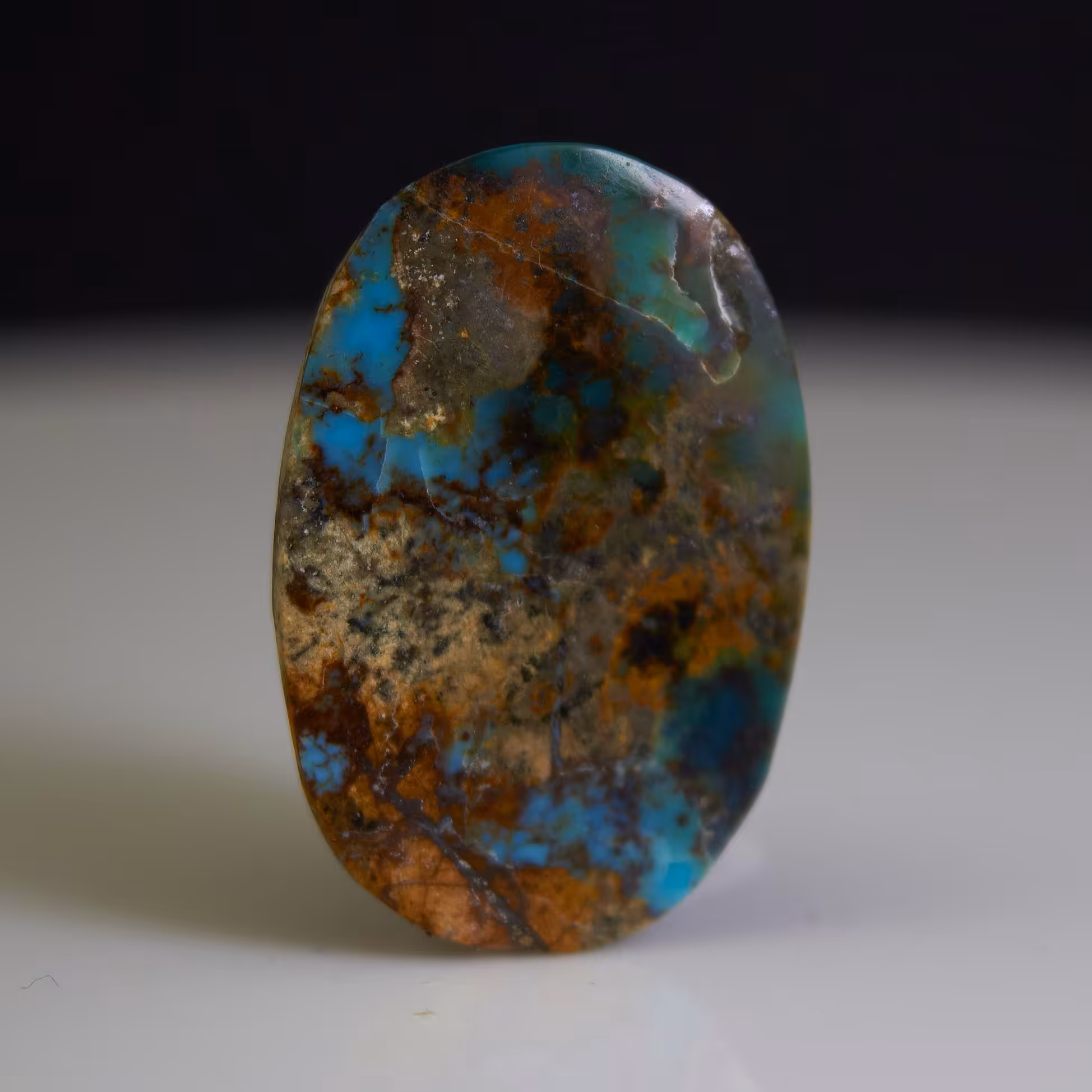 سنگ فیروزه مدل نیشابوری شجری کد AL3