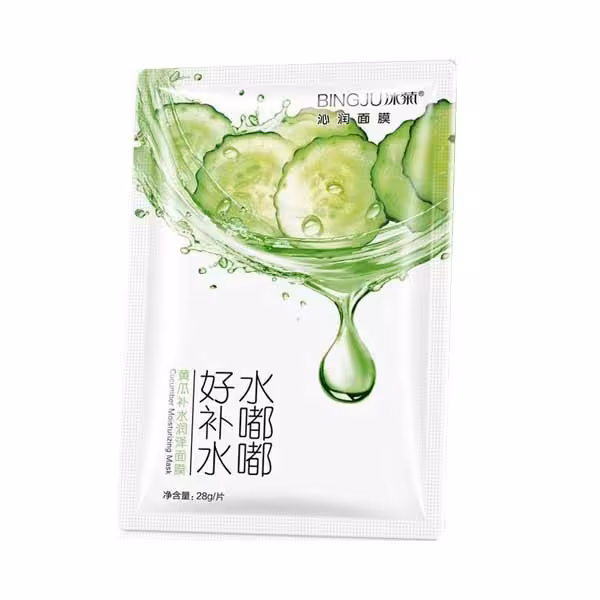 ماسک خیار  ورقه ای صورت آبرسان و مرطوب کننده