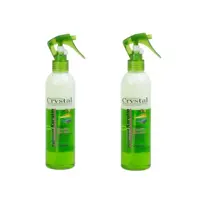 اسپری دوفاز مو کریستال مدل Hydrolyzed Keratin حجم 250 میلی لیتر مجموعه 2 عددی