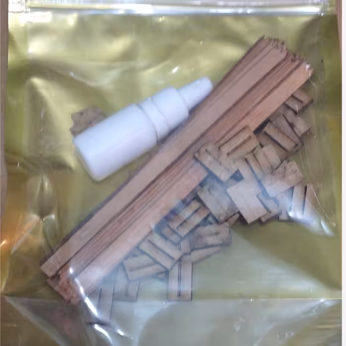 فیتیله چوبی شمع 1 بسته سایز 8