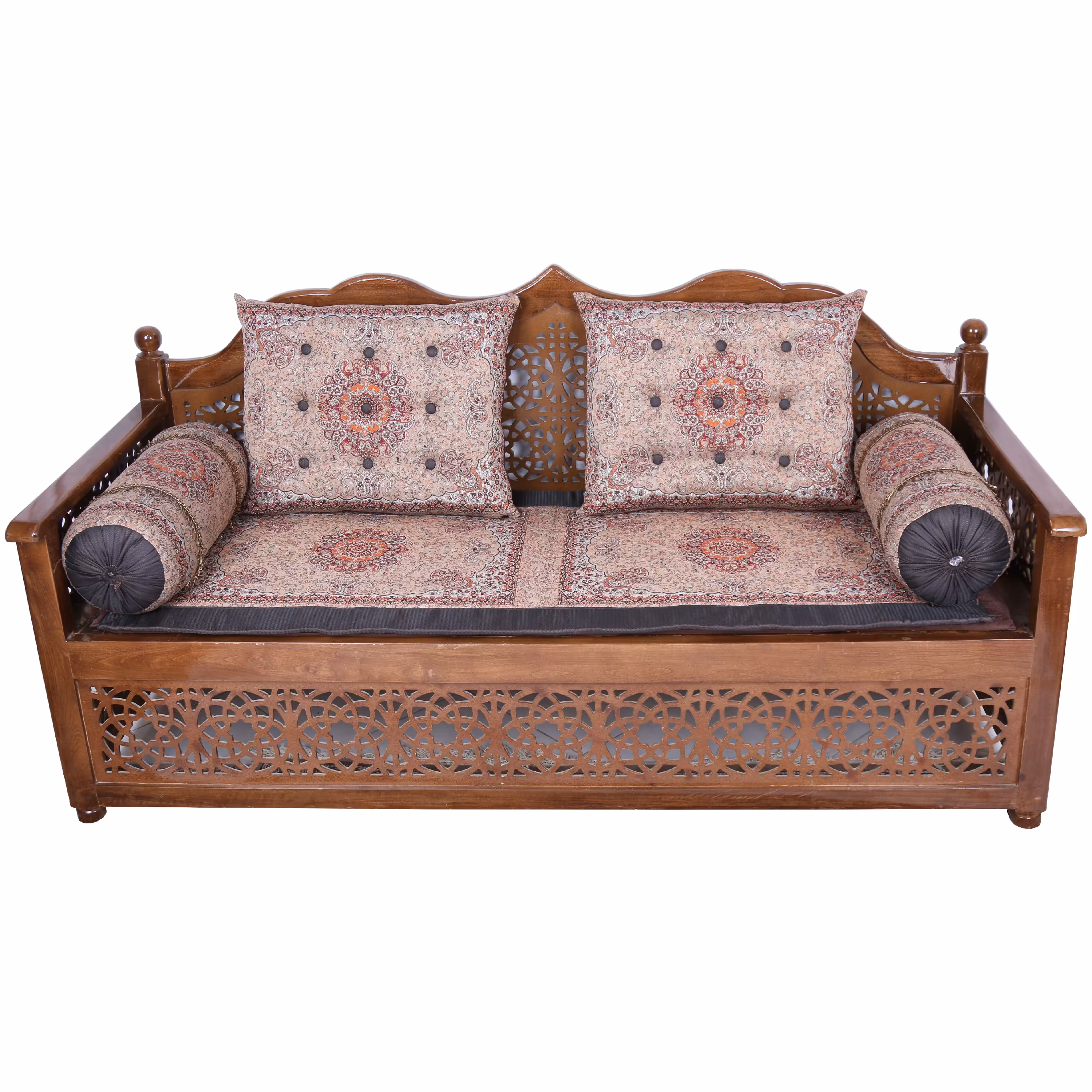 شاهنشین ترمه زرکدار 5 تکه