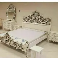 سرویس خواب دونفره تمام چوب (پس کرایه)