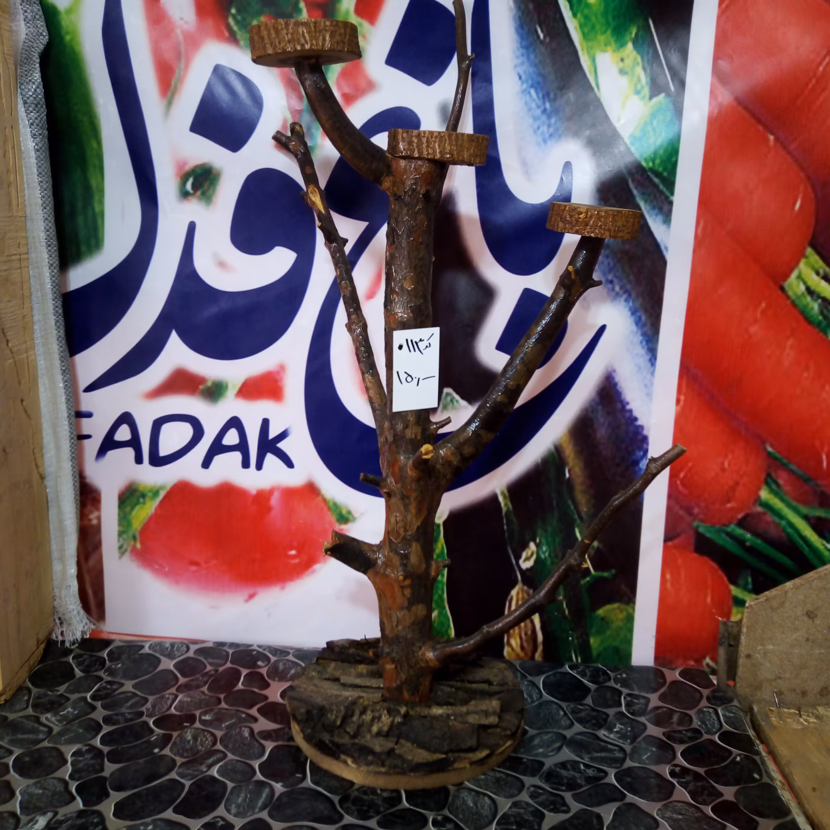 استند گلدان طبیعی