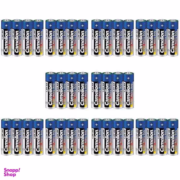 باتری قلمی کملیون مدل Super Heavy Duty بسته 40 عددی