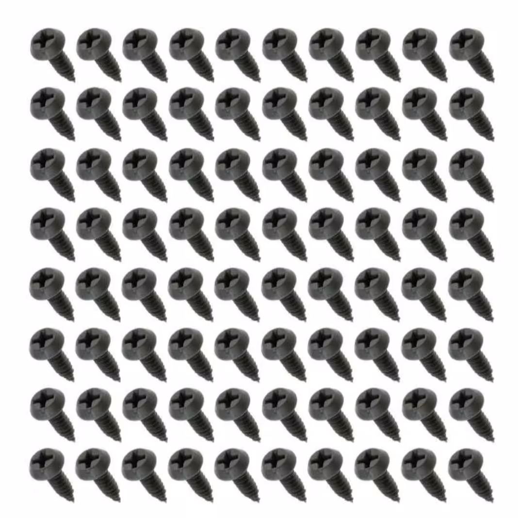 مجموعه 100عددی پیچ سازه نوک تیز کناف طول 9 میلی متر ساخت کشور تایوان